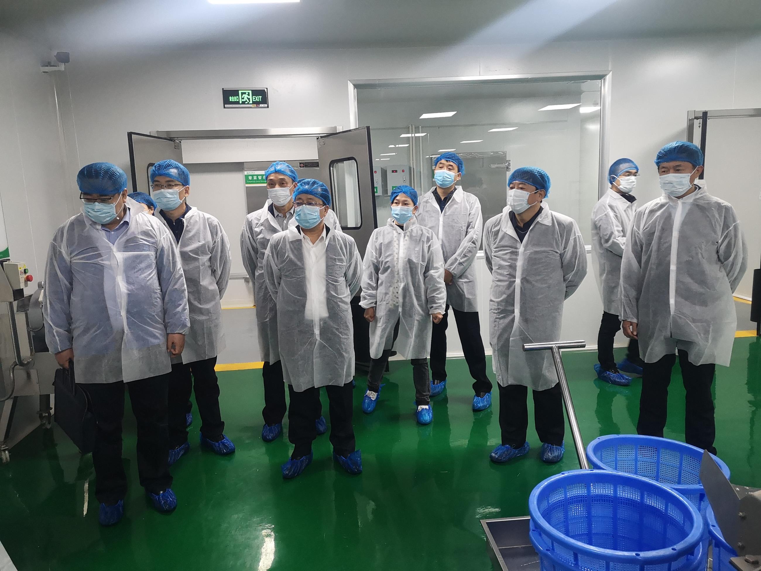 对太原市机关事务管理局集中办公区中央厨房进行实地查验.jpg